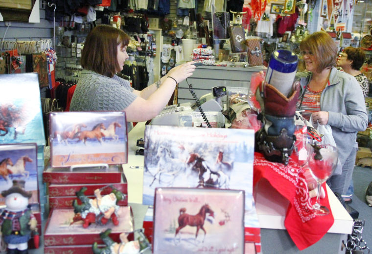 Last-minute shopping